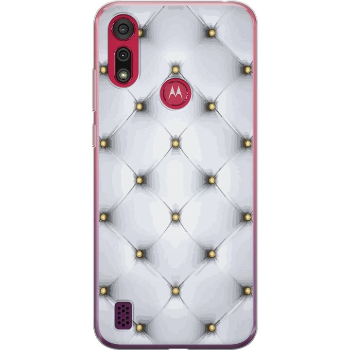 Mobiele hoes voor Motorola Moto E6s (2020) met Luxe ontwerp in de groep SMARTPHONE & TABLETS / Mobielbescherming / Motorola bij TP E-commerce Nordic AB (A54382)