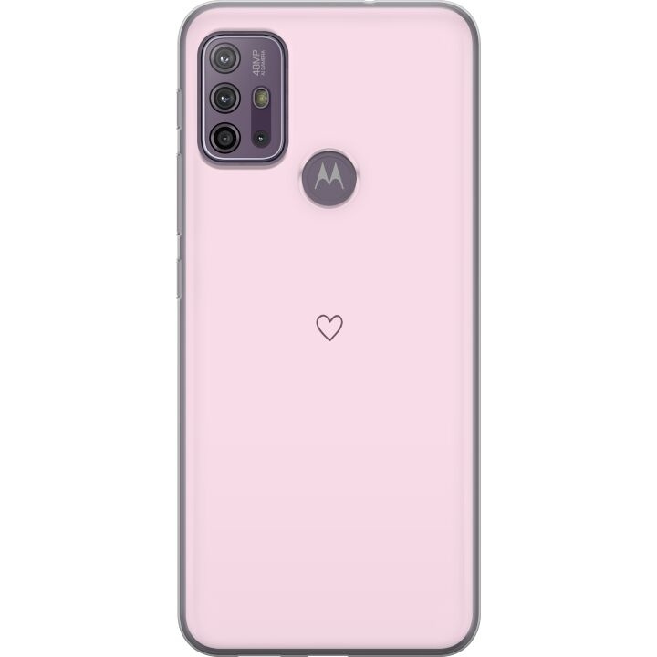 Mobiele hoes voor Motorola Moto G10 met Hart ontwerp in de groep SMARTPHONE & TABLETS / Mobielbescherming / Motorola bij TP E-commerce Nordic AB (A54603)