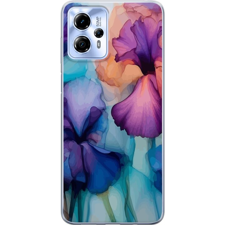 Mobiele hoes voor Motorola Moto G13 met Magische bloemen ontwerp in de groep SMARTPHONE & TABLETS / Mobielbescherming / Motorola bij TP E-commerce Nordic AB (A54668)