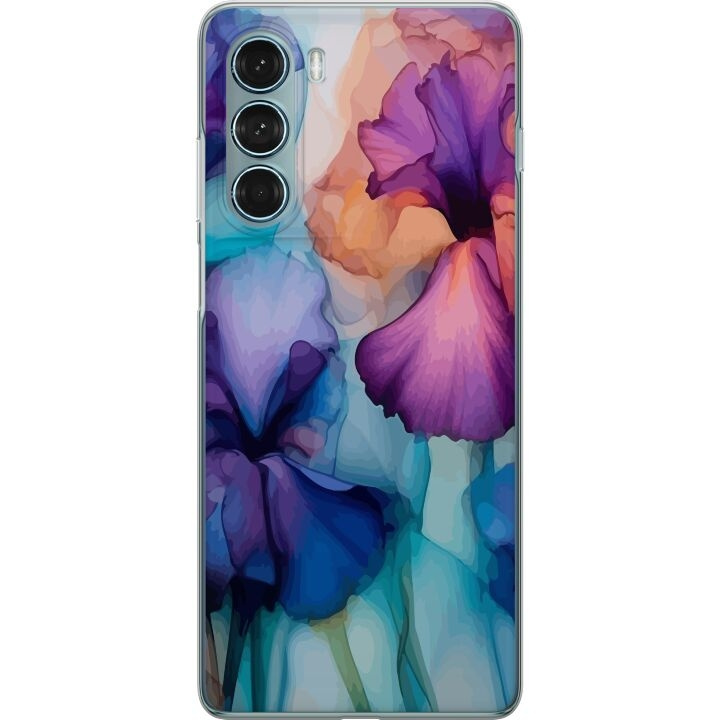 Mobiele hoes voor Motorola Moto G200 5G met Magische bloemen ontwerp in de groep SMARTPHONE & TABLETS / Mobielbescherming / Motorola bij TP E-commerce Nordic AB (A54722)