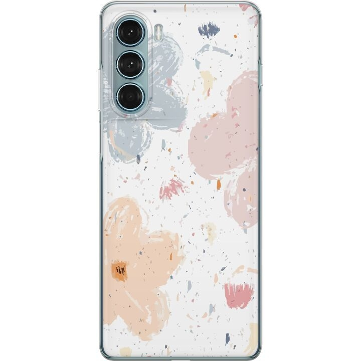 Mobiele hoes voor Motorola Moto G200 5G met Bloemen ontwerp in de groep SMARTPHONE & TABLETS / Mobielbescherming / Motorola bij TP E-commerce Nordic AB (A54731)