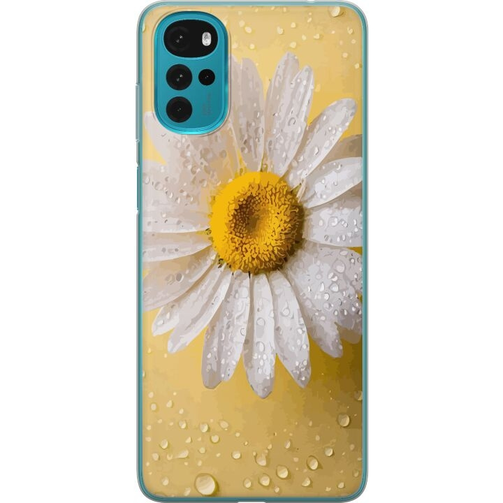 Mobiele hoes voor Motorola Moto G22 met Porseleinbloem ontwerp in de groep SMARTPHONE & TABLETS / Mobielbescherming / Motorola bij TP E-commerce Nordic AB (A54746)