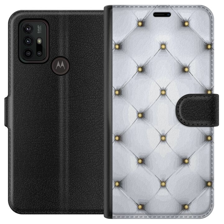 Portemonnee-hoesje voor Motorola Moto G30 met Luxe ontwerp in de groep SMARTPHONE & TABLETS / Mobielbescherming / Motorola bij TP E-commerce Nordic AB (A54841)