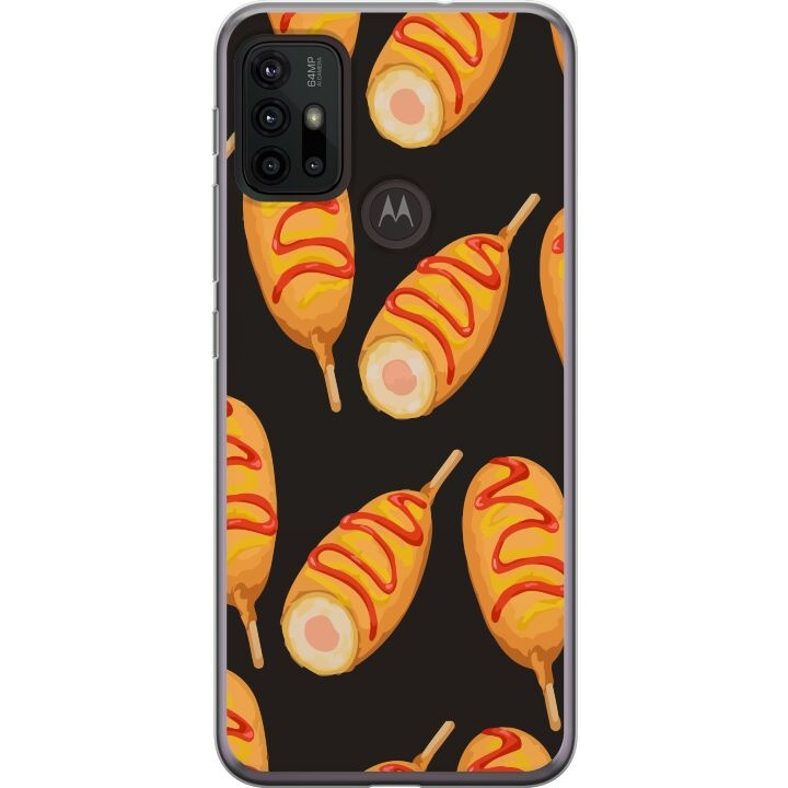 Mobiele hoes voor Motorola Moto G30 met Kippenpoot ontwerp in de groep SMARTPHONE & TABLETS / Mobielbescherming / Motorola bij TP E-commerce Nordic AB (A54863)