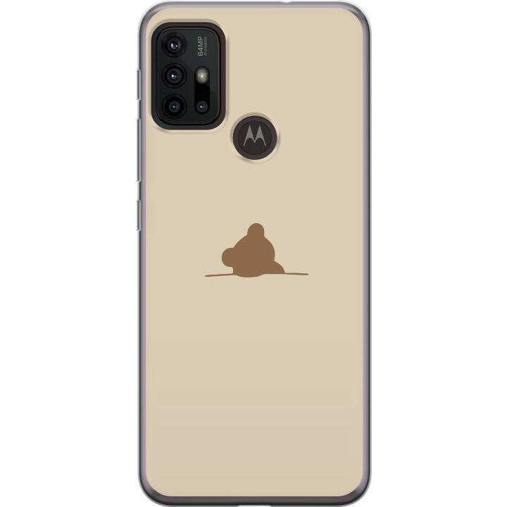 Mobiele hoes voor Motorola Moto G30 met Nalle ontwerp in de groep SMARTPHONE & TABLETS / Mobielbescherming / Motorola bij TP E-commerce Nordic AB (A54874)