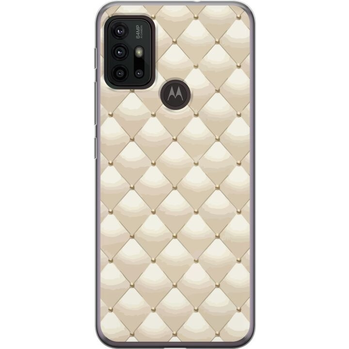 Mobiele hoes voor Motorola Moto G30 met Goudglans ontwerp in de groep SMARTPHONE & TABLETS / Mobielbescherming / Motorola bij TP E-commerce Nordic AB (A54880)