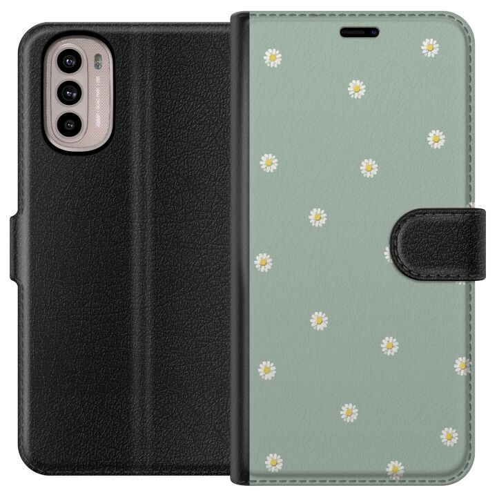 Portemonnee-hoesje voor Motorola Moto G31 met Priesterkragen ontwerp in de groep SMARTPHONE & TABLETS / Mobielbescherming / Motorola bij TP E-commerce Nordic AB (A54885)