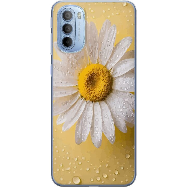 Mobiele hoes voor Motorola Moto G31 met Porseleinbloem ontwerp in de groep SMARTPHONE & TABLETS / Mobielbescherming / Motorola bij TP E-commerce Nordic AB (A54908)