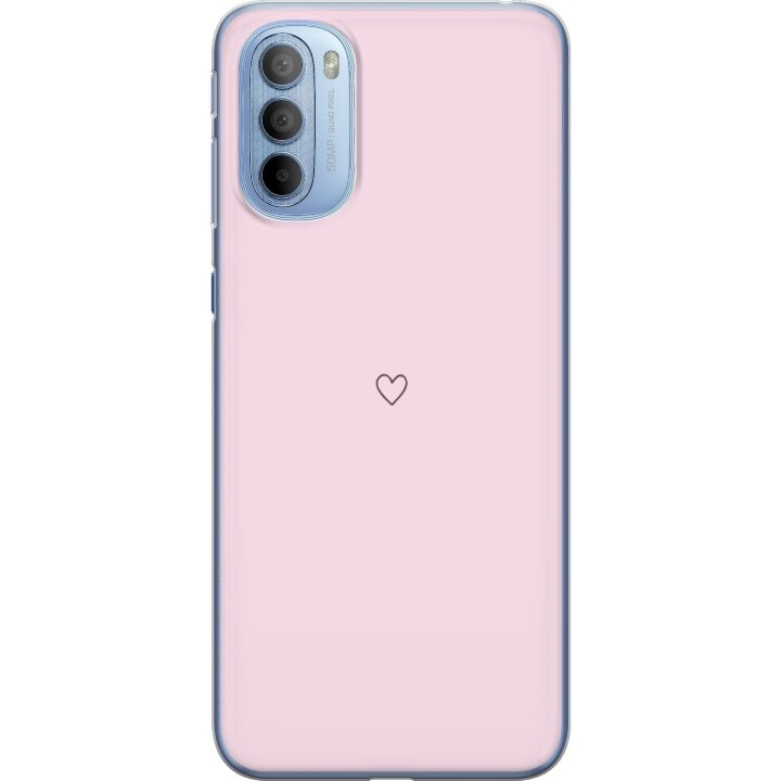 Mobiele hoes voor Motorola Moto G31 met Hart ontwerp in de groep SMARTPHONE & TABLETS / Mobielbescherming / Motorola bij TP E-commerce Nordic AB (A54927)