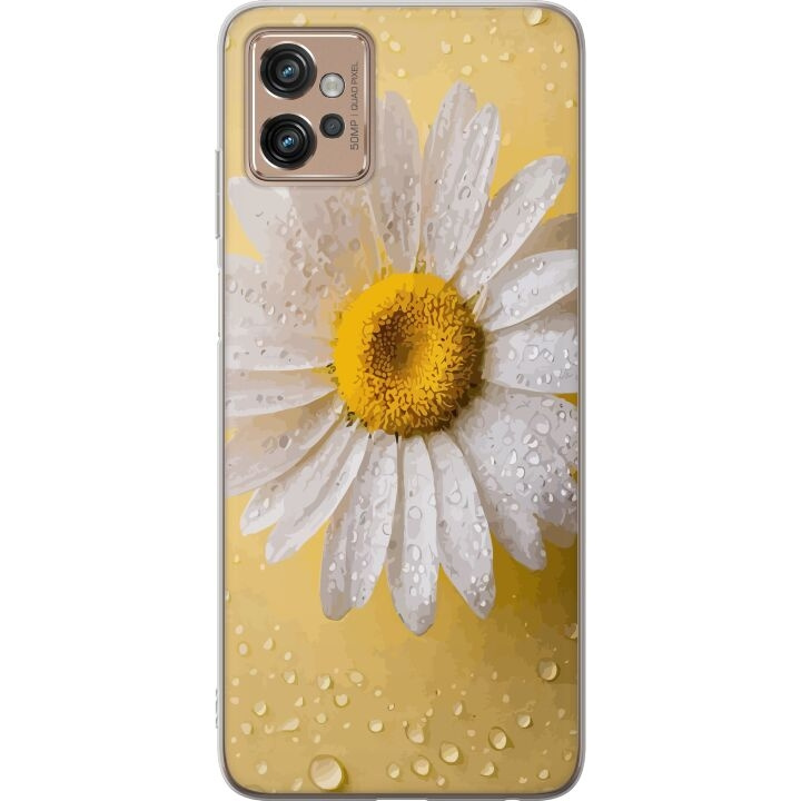 Mobiele hoes voor Motorola Moto G32 met Porseleinbloem ontwerp in de groep SMARTPHONE & TABLETS / Mobielbescherming / Motorola bij TP E-commerce Nordic AB (A54935)