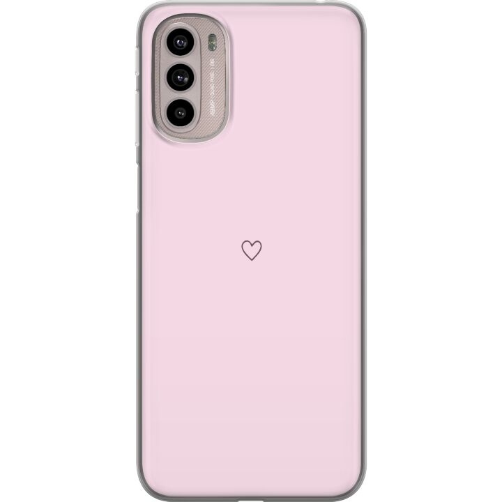 Mobiele hoes voor Motorola Moto G41 met Hart ontwerp in de groep SMARTPHONE & TABLETS / Mobielbescherming / Motorola bij TP E-commerce Nordic AB (A55008)