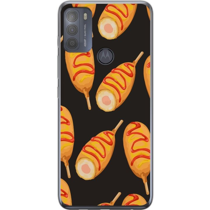 Mobiele hoes voor Motorola Moto G50 met Kippenpoot ontwerp in de groep SMARTPHONE & TABLETS / Mobielbescherming / Motorola bij TP E-commerce Nordic AB (A55052)