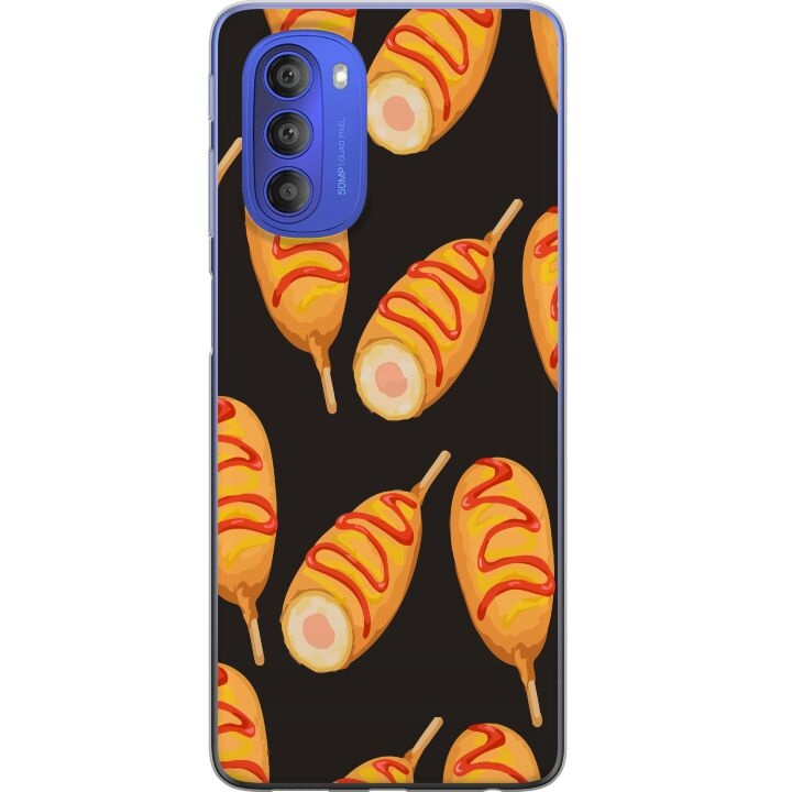 Mobiele hoes voor Motorola Moto G51 5G met Kippenpoot ontwerp in de groep SMARTPHONE & TABLETS / Mobielbescherming / Motorola bij TP E-commerce Nordic AB (A55079)