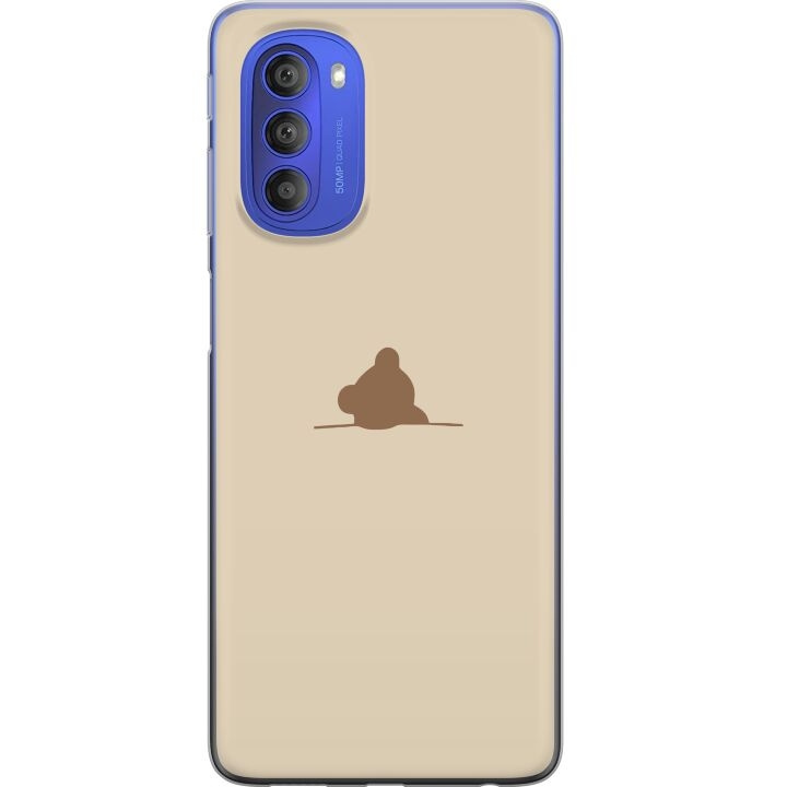 Mobiele hoes voor Motorola Moto G51 5G met Nalle ontwerp in de groep SMARTPHONE & TABLETS / Mobielbescherming / Motorola bij TP E-commerce Nordic AB (A55090)