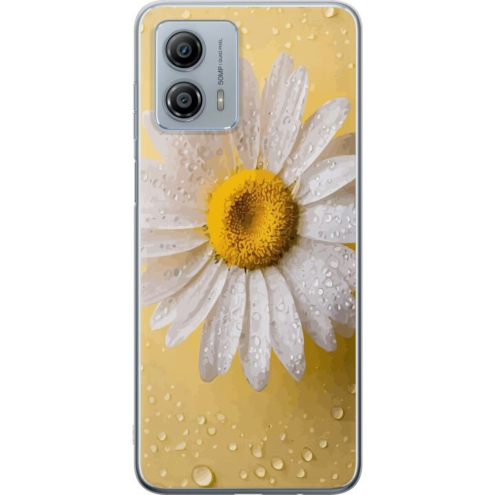 Mobiele hoes voor Motorola Moto G53 met Porseleinbloem ontwerp in de groep SMARTPHONE & TABLETS / Mobielbescherming / Motorola bij TP E-commerce Nordic AB (A55124)