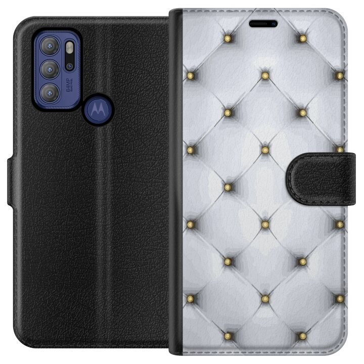 Portemonnee-hoesje voor Motorola Moto G60S met Luxe ontwerp in de groep SMARTPHONE & TABLETS / Mobielbescherming / Motorola bij TP E-commerce Nordic AB (A55192)