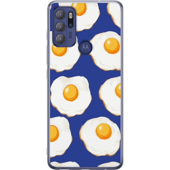 Mobiele hoes voor Motorola Moto G60S met Gebakken eieren ontwerp in de groep SMARTPHONE & TABLETS / Mobielbescherming / Motorola bij TP E-commerce Nordic AB (A55211)