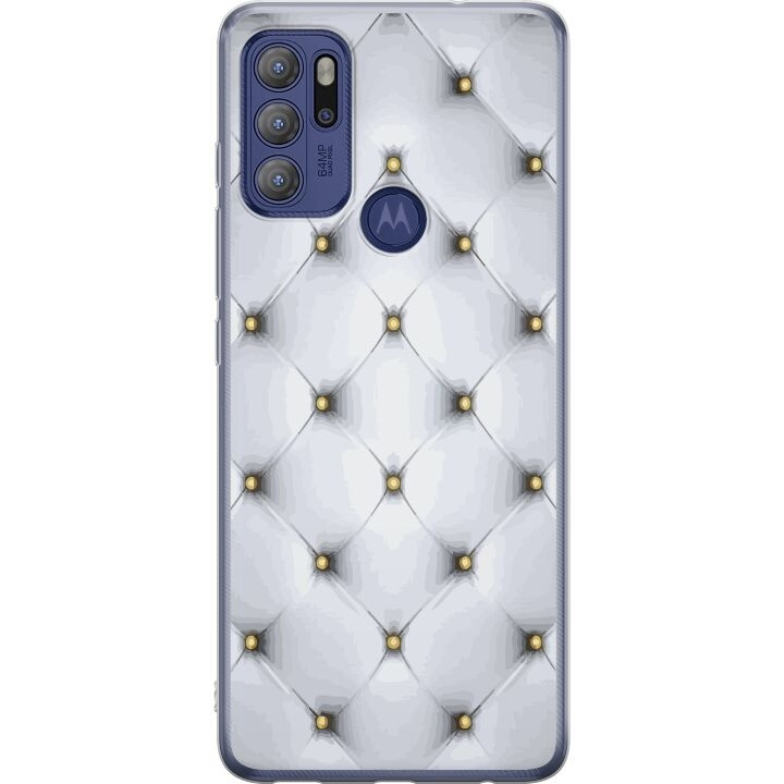 Mobiele hoes voor Motorola Moto G60S met Luxe ontwerp in de groep SMARTPHONE & TABLETS / Mobielbescherming / Motorola bij TP E-commerce Nordic AB (A55219)