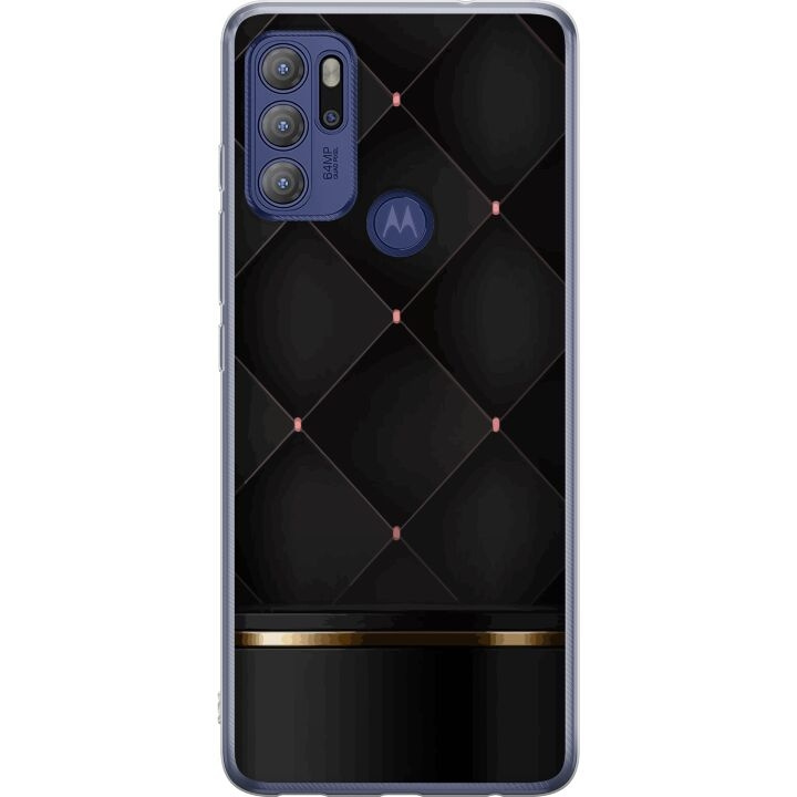 Mobiele hoes voor Motorola Moto G60S met Luxe lijn ontwerp in de groep SMARTPHONE & TABLETS / Mobielbescherming / Motorola bij TP E-commerce Nordic AB (A55220)