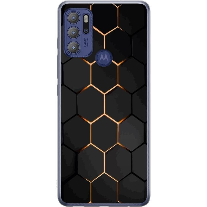 Mobiele hoes voor Motorola Moto G60S met Luxe Patroon ontwerp in de groep SMARTPHONE & TABLETS / Mobielbescherming / Motorola bij TP E-commerce Nordic AB (A55230)