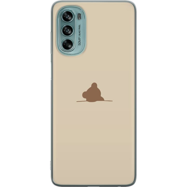 Mobiele hoes voor Motorola Moto G62 5G met Nalle ontwerp in de groep SMARTPHONE & TABLETS / Mobielbescherming / Motorola bij TP E-commerce Nordic AB (A55252)