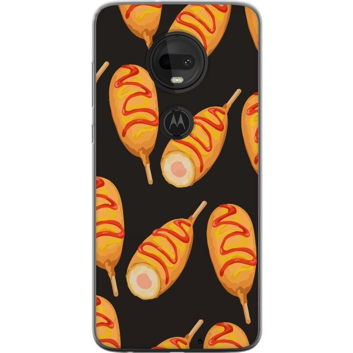 Mobiele hoes voor Motorola Moto G7 met Kippenpoot ontwerp in de groep SMARTPHONE & TABLETS / Mobielbescherming / Motorola bij TP E-commerce Nordic AB (A55268)