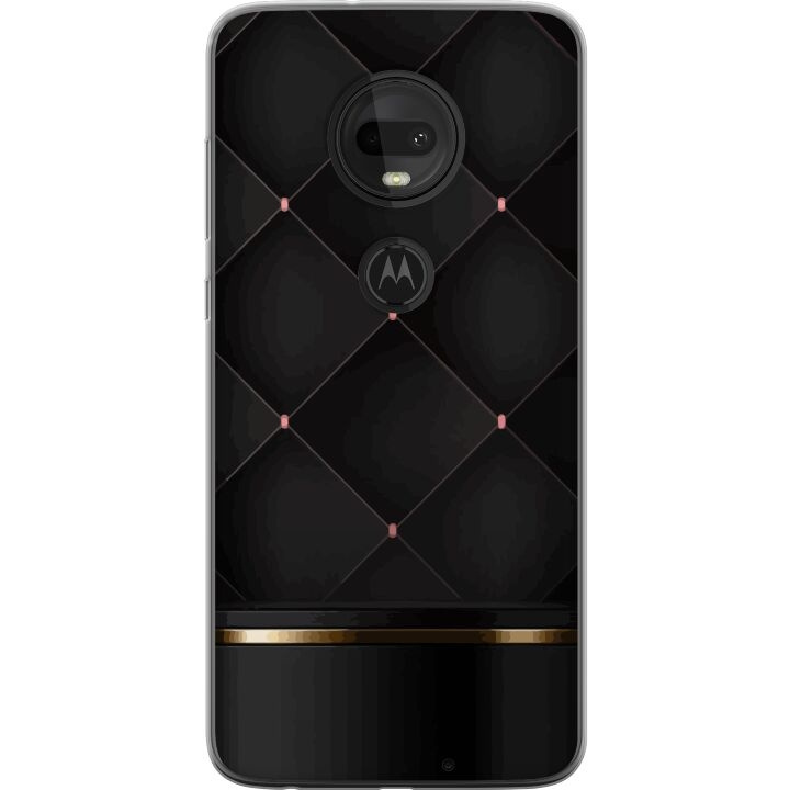 Mobiele hoes voor Motorola Moto G7 met Luxe lijn ontwerp in de groep SMARTPHONE & TABLETS / Mobielbescherming / Motorola bij TP E-commerce Nordic AB (A55274)