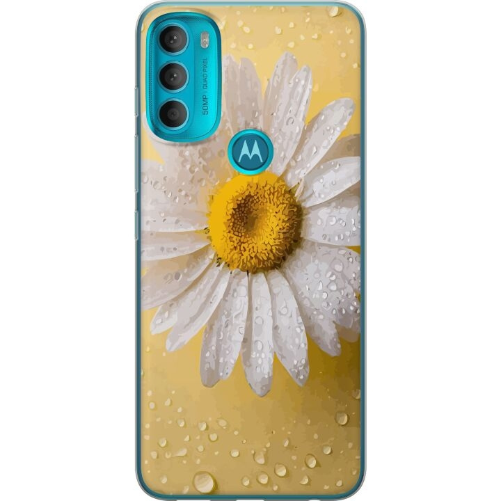 Mobiele hoes voor Motorola Moto G71 5G met Porseleinbloem ontwerp in de groep SMARTPHONE & TABLETS / Mobielbescherming / Motorola bij TP E-commerce Nordic AB (A55286)