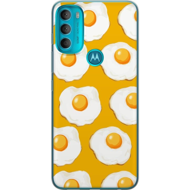 Mobiele hoes voor Motorola Moto G71 5G met Gebakken ei ontwerp in de groep SMARTPHONE & TABLETS / Mobielbescherming / Motorola bij TP E-commerce Nordic AB (A55288)