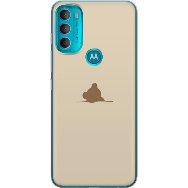 Mobiele hoes voor Motorola Moto G71 5G met Nalle ontwerp in de groep SMARTPHONE & TABLETS / Mobielbescherming / Motorola bij TP E-commerce Nordic AB (A55306)