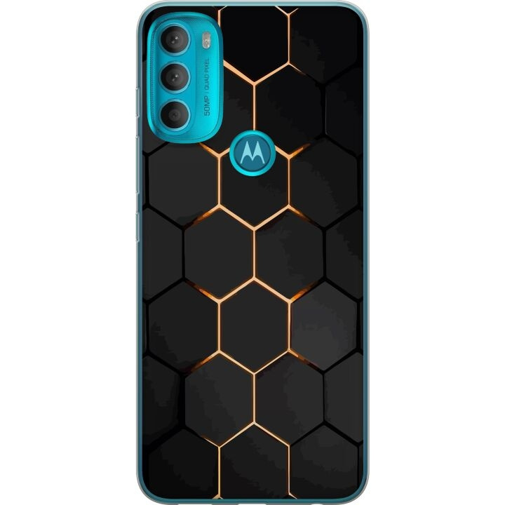 Mobiele hoes voor Motorola Moto G71 5G met Luxe Patroon ontwerp in de groep SMARTPHONE & TABLETS / Mobielbescherming / Motorola bij TP E-commerce Nordic AB (A55311)