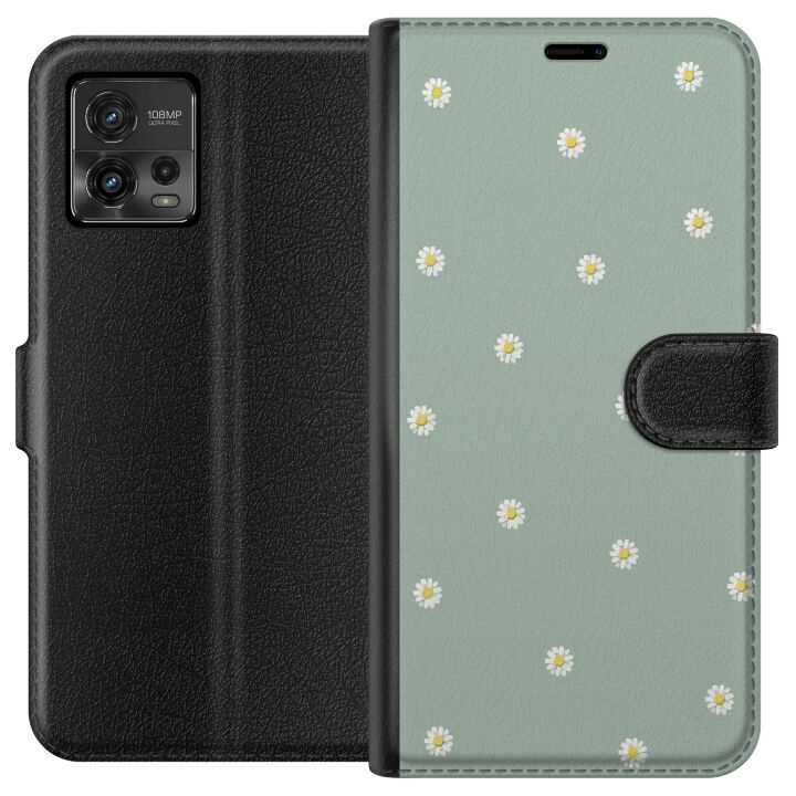 Portemonnee-hoesje voor Motorola Moto G72 met Priesterkragen ontwerp in de groep SMARTPHONE & TABLETS / Mobielbescherming / Motorola bij TP E-commerce Nordic AB (A55317)