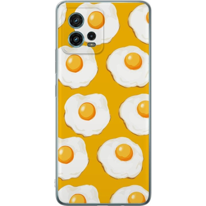 Mobiele hoes voor Motorola Moto G72 met Gebakken ei ontwerp in de groep SMARTPHONE & TABLETS / Mobielbescherming / Motorola bij TP E-commerce Nordic AB (A55342)