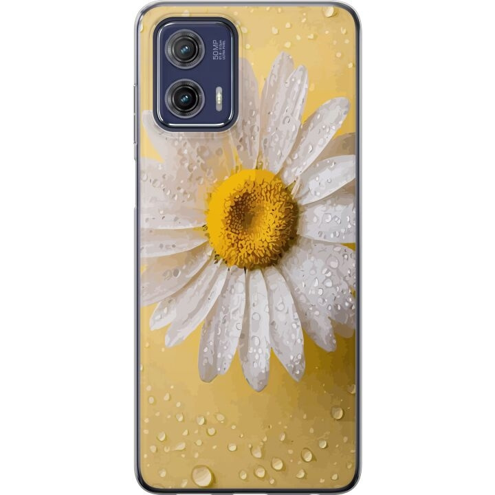 Mobiele hoes voor Motorola Moto G73 met Porseleinbloem ontwerp in de groep SMARTPHONE & TABLETS / Mobielbescherming / Motorola bij TP E-commerce Nordic AB (A55394)