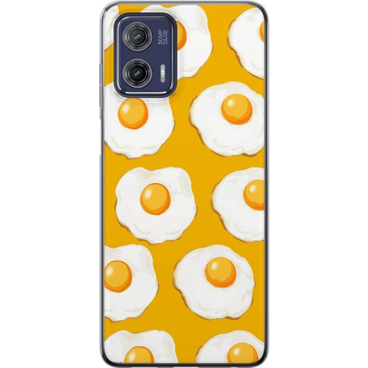 Mobiele hoes voor Motorola Moto G73 met Gebakken ei ontwerp in de groep SMARTPHONE & TABLETS / Mobielbescherming / Motorola bij TP E-commerce Nordic AB (A55396)