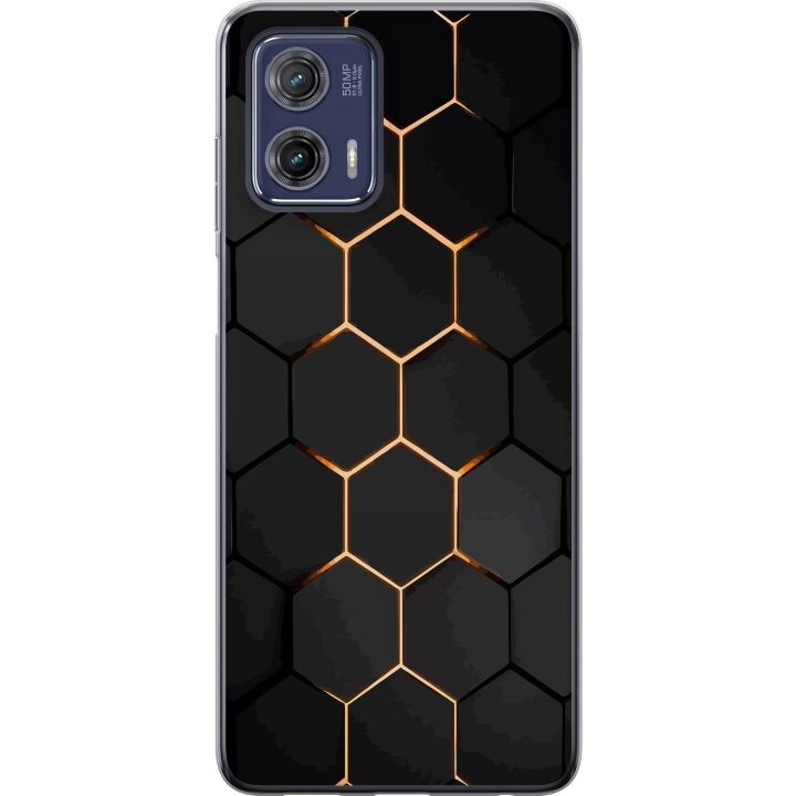 Mobiele hoes voor Motorola Moto G73 met Luxe Patroon ontwerp in de groep SMARTPHONE & TABLETS / Mobielbescherming / Motorola bij TP E-commerce Nordic AB (A55419)