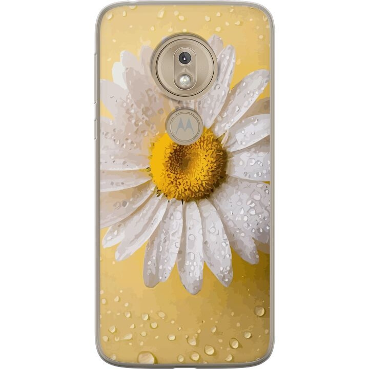 Mobiele hoes voor Motorola Moto G7 Play met Porseleinbloem ontwerp in de groep SMARTPHONE & TABLETS / Mobielbescherming / Motorola bij TP E-commerce Nordic AB (A55448)