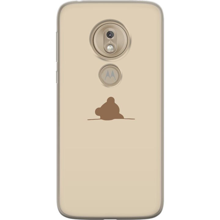 Mobiele hoes voor Motorola Moto G7 Play met Nalle ontwerp in de groep SMARTPHONE & TABLETS / Mobielbescherming / Motorola bij TP E-commerce Nordic AB (A55468)