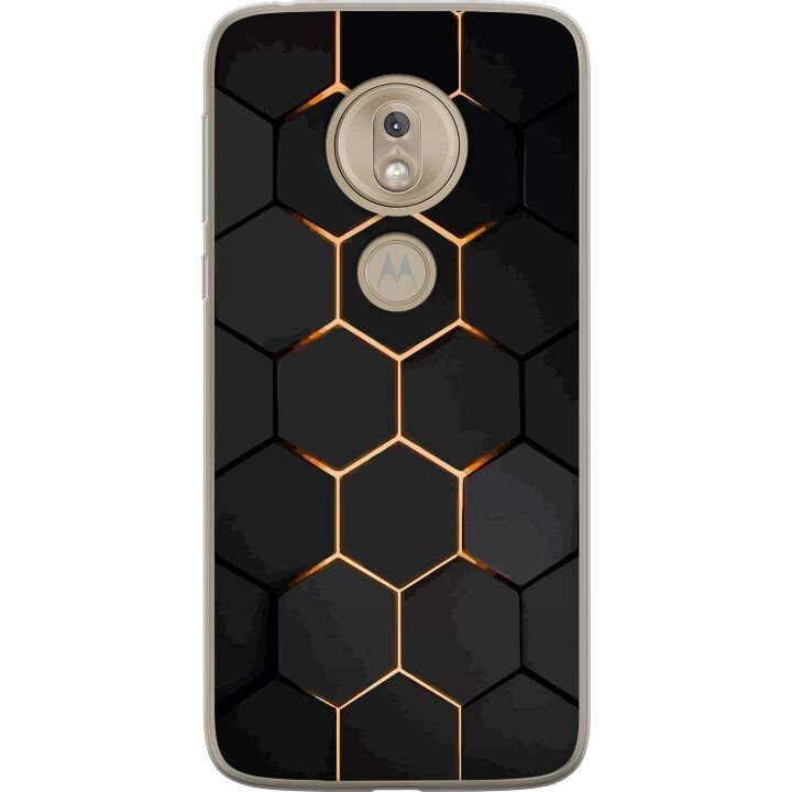 Mobiele hoes voor Motorola Moto G7 Play met Luxe Patroon ontwerp in de groep SMARTPHONE & TABLETS / Mobielbescherming / Motorola bij TP E-commerce Nordic AB (A55473)