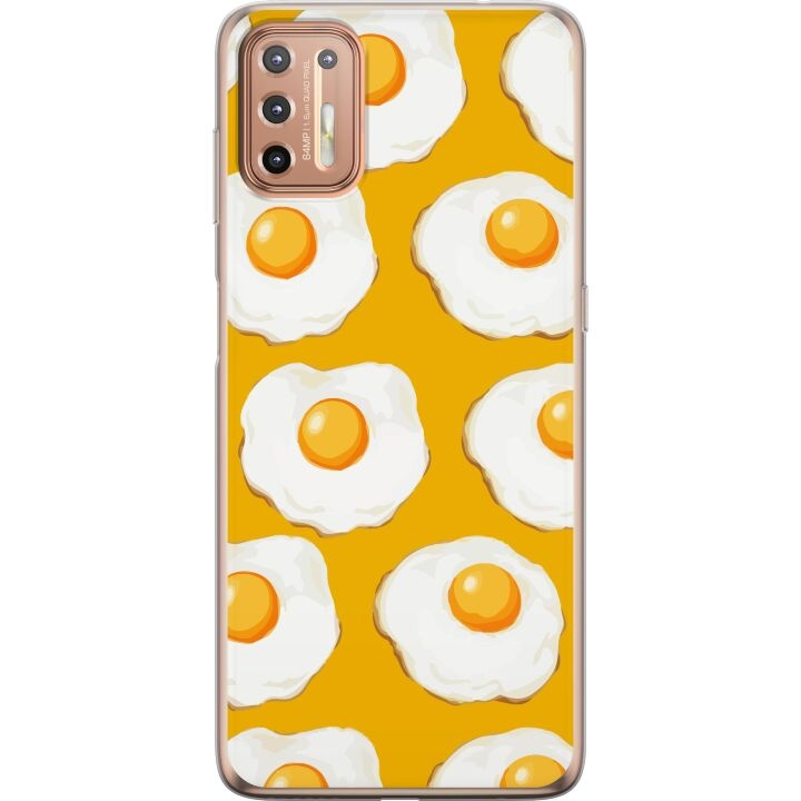 Mobiele hoes voor Motorola Moto G9 Plus met Gebakken ei ontwerp in de groep SMARTPHONE & TABLETS / Mobielbescherming / Motorola bij TP E-commerce Nordic AB (A55531)