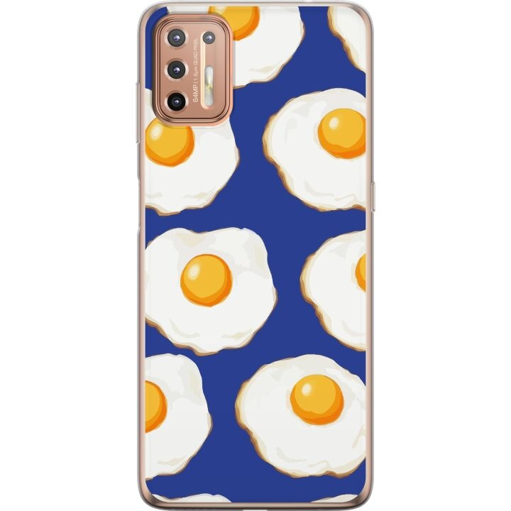 Mobiele hoes voor Motorola Moto G9 Plus met Gebakken eieren ontwerp in de groep SMARTPHONE & TABLETS / Mobielbescherming / Motorola bij TP E-commerce Nordic AB (A55535)