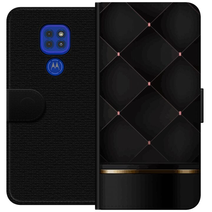 Portemonnee-hoesje voor Motorola Moto G9 Play met Luxe lijn ontwerp in de groep SMARTPHONE & TABLETS / Mobielbescherming / Motorola bij TP E-commerce Nordic AB (A55598)