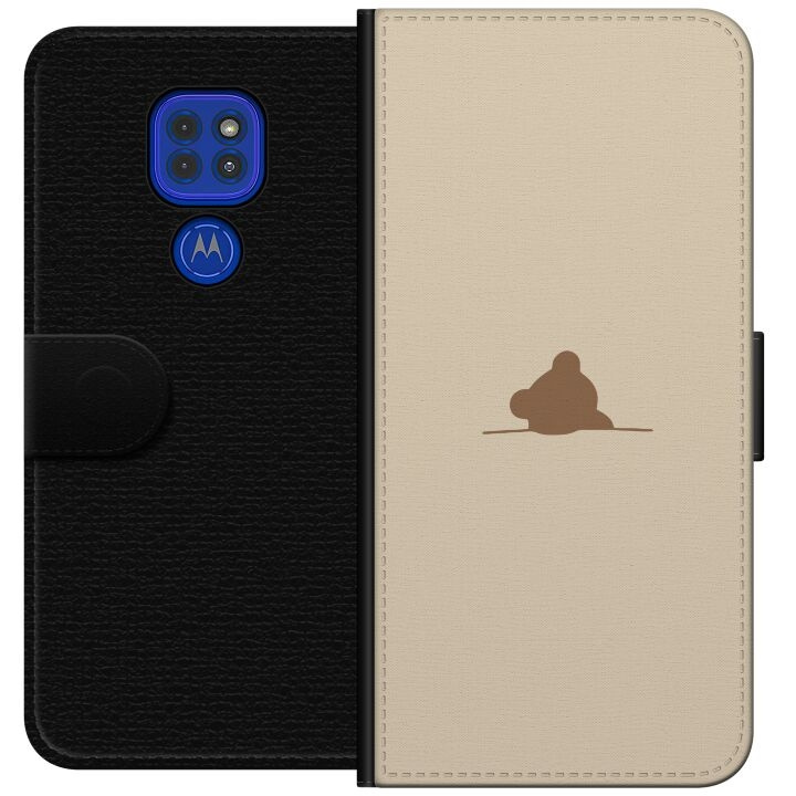 Portemonnee-hoesje voor Motorola Moto G9 Play met Nalle ontwerp in de groep SMARTPHONE & TABLETS / Mobielbescherming / Motorola bij TP E-commerce Nordic AB (A55603)