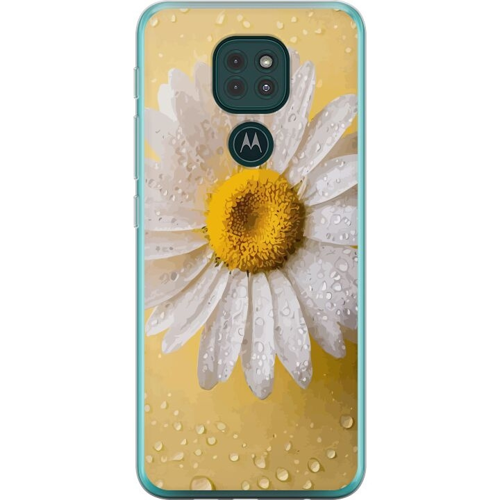 Mobiele hoes voor Motorola Moto G9 Play met Porseleinbloem ontwerp in de groep SMARTPHONE & TABLETS / Mobielbescherming / Motorola bij TP E-commerce Nordic AB (A55610)