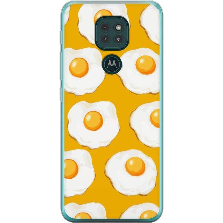 Mobiele hoes voor Motorola Moto G9 Play met Gebakken ei ontwerp in de groep SMARTPHONE & TABLETS / Mobielbescherming / Motorola bij TP E-commerce Nordic AB (A55612)