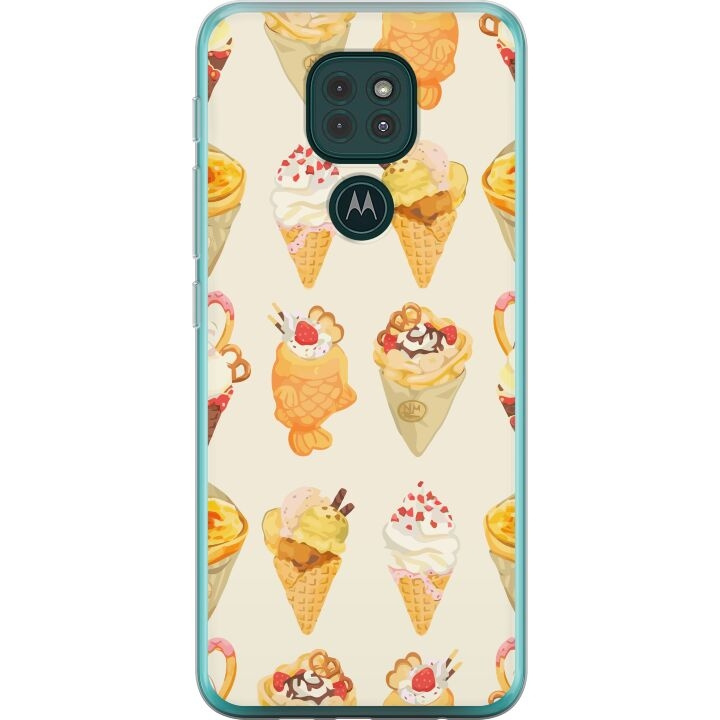 Mobiele hoes voor Motorola Moto G9 Play met Glasachtig ontwerp in de groep SMARTPHONE & TABLETS / Mobielbescherming / Motorola bij TP E-commerce Nordic AB (A55621)