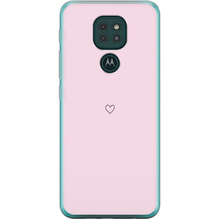 Mobiele hoes voor Motorola Moto G9 Play met Hart ontwerp in de groep SMARTPHONE & TABLETS / Mobielbescherming / Motorola bij TP E-commerce Nordic AB (A55629)