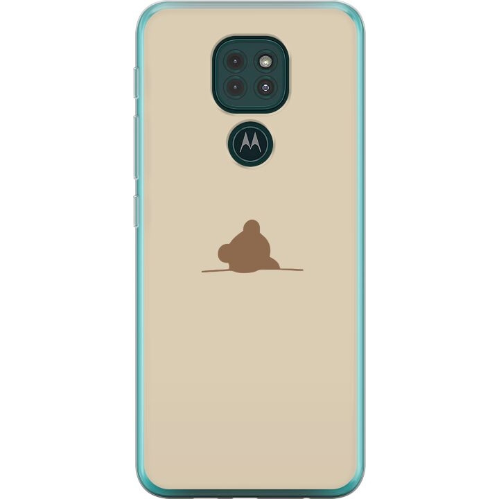 Mobiele hoes voor Motorola Moto G9 Play met Nalle ontwerp in de groep SMARTPHONE & TABLETS / Mobielbescherming / Motorola bij TP E-commerce Nordic AB (A55630)