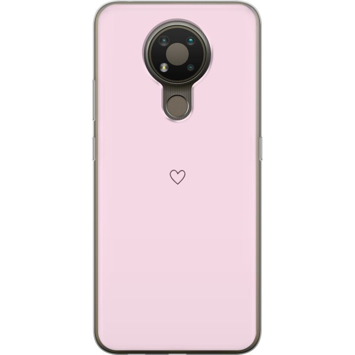 Mobiele hoes voor Nokia 3.4 met Hart ontwerp in de groep SMARTPHONE & TABLETS / Mobielbescherming / Nokia/Microsoft bij TP E-commerce Nordic AB (A55737)