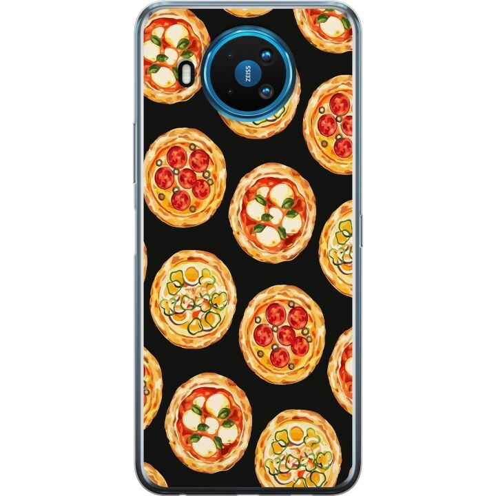 Mobiele hoes voor Nokia 8.3 5G met Pizza ontwerp in de groep SMARTPHONE & TABLETS / Mobielbescherming / Nokia/Microsoft bij TP E-commerce Nordic AB (A55812)